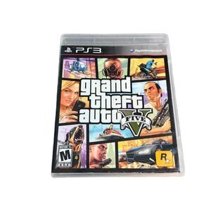 Grand Theft Auto V GTA 5 Sony PlayStation 3 PS3 Rockstar‎ Games 2013